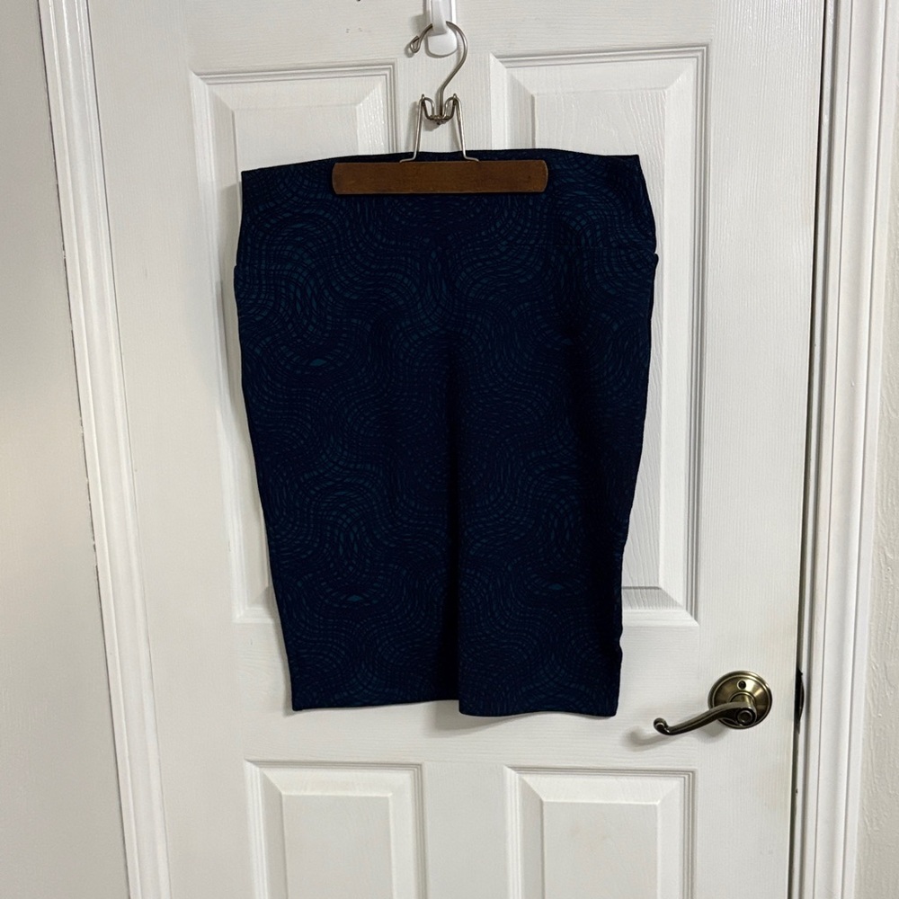 LuLaRoe Navy Pencil Skirt